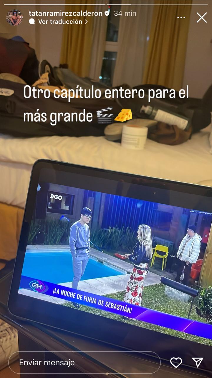 Historia de Sebastián Ramírez sobre GH
