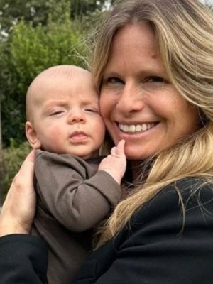 Soledad Onetto celebró los seis meses de su hijo Borja: 
