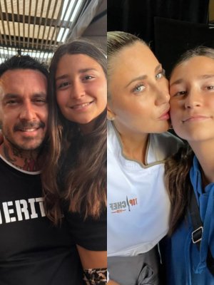 Mauricio Pinilla y Gissella Gallardo celebraron el cumpleaños 14 de su hija Matilda