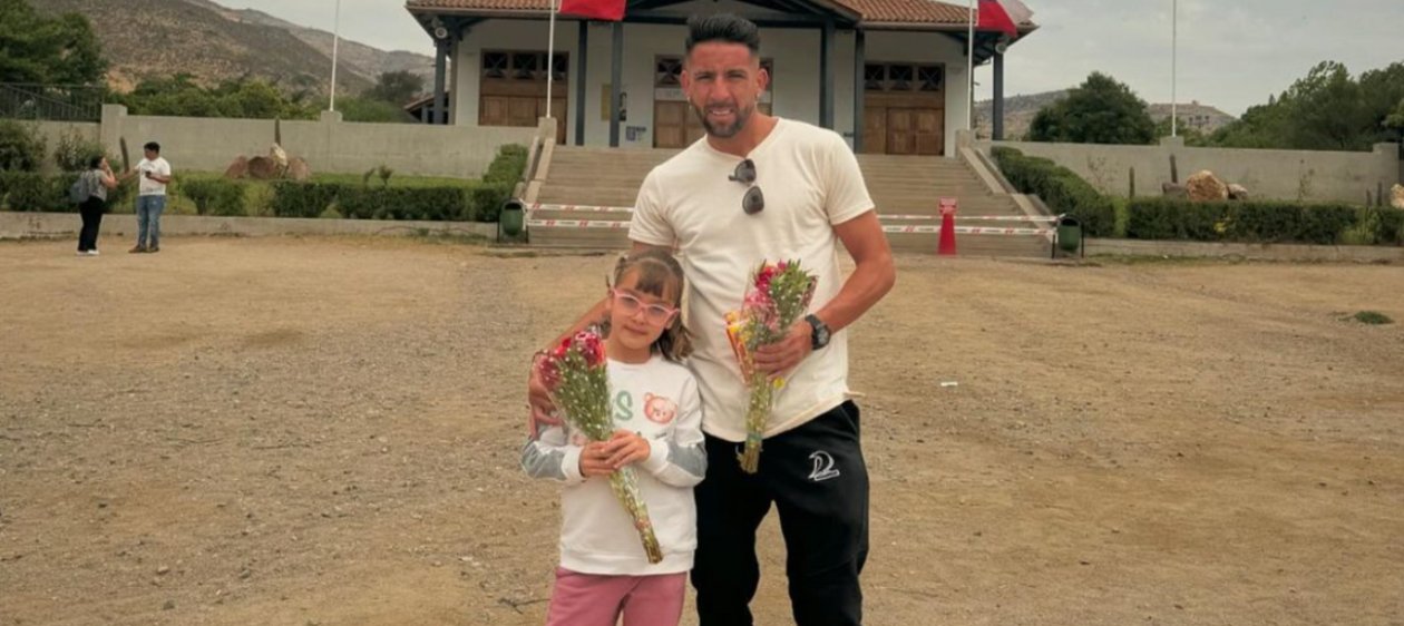 Mauricio Isla mostró logro deportivo de su hija, Luz Elif:
