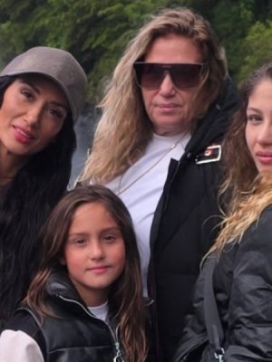 Pamela Díaz compartió registros de sus vacaciones en el sur de Chile junto a sus hijas, su yerno y Kanela