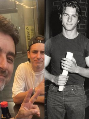 Hijo mayor de Jorge Zabaleta es igualito a Tom Cruise