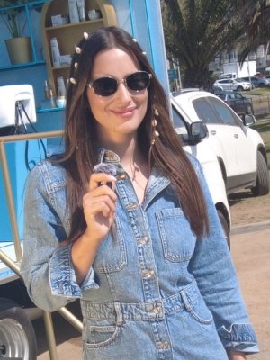 Melina Noto sobre la convivencia con Pangal Andrade: 