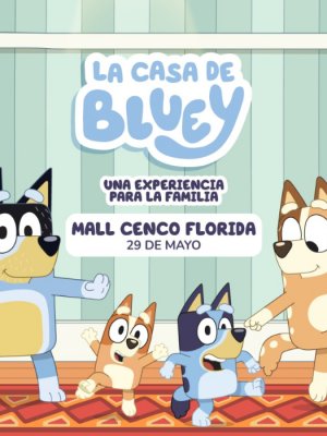 En mayo La Casa de Bluey llega por primera vez a Chile ¡Consigue tus entradas!
