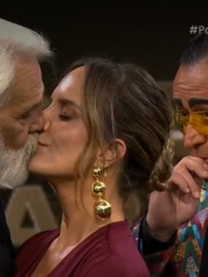 El polémico beso entre Diana Bolocco y Fernando Kliche en Podemos Hablar