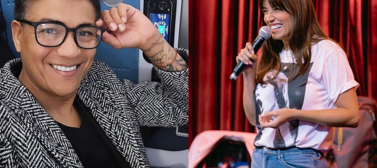 ¡Con Américo! Yamila Reyna sacó risas con la promoción de su último show
