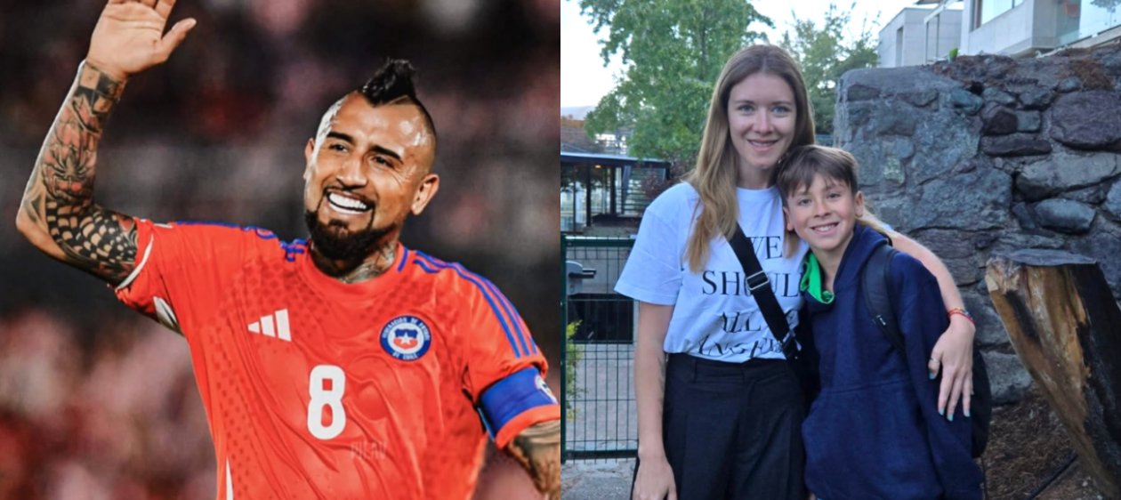 Arturo Vidal apoyó a hijo de Carla Jara que quiere ser futbolista: 