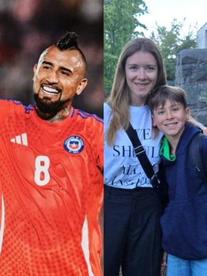 Arturo Vidal apoyó a hijo de Carla Jara que quiere ser futbolista: 