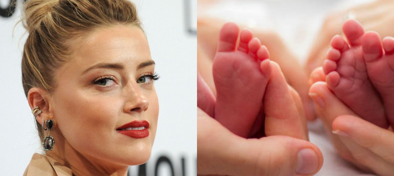 Amber Heard anuncia el nacimiento de sus gemelos: Agnes y Ocean
