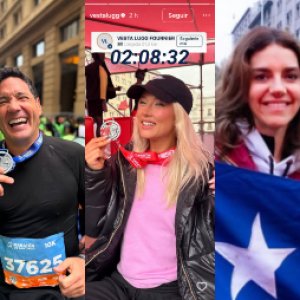 Maratón de Santiago 2025: estos fueron los rostros de la televisión que corrieron durante la jornada