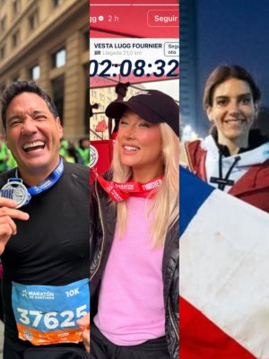 Maratón de Santiago 2025: estos fueron los rostros de la televisión que corrieron durante la jornada
