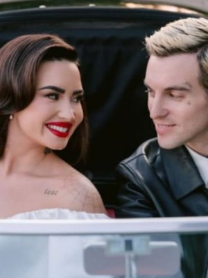 ¡Romántica boda! Demi Lovato contrajo matrimonio con Jordan Lutes