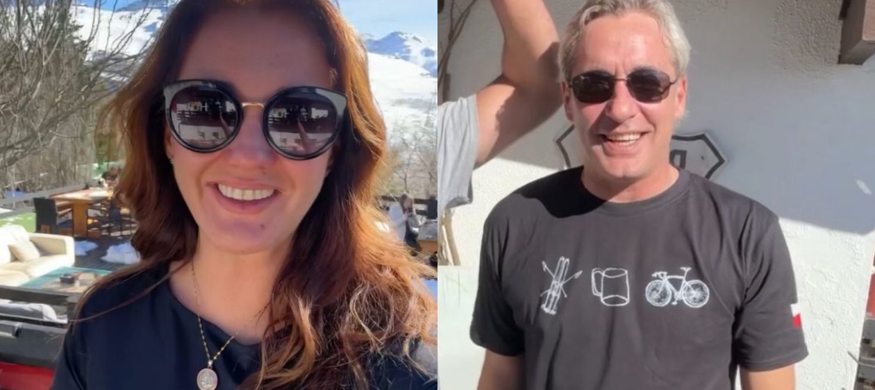 Priscila Vargas y José Luis Reppening se escapan juntos a Farellones