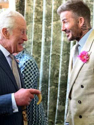 David Beckham será nombrado caballero por el rey Carlos III