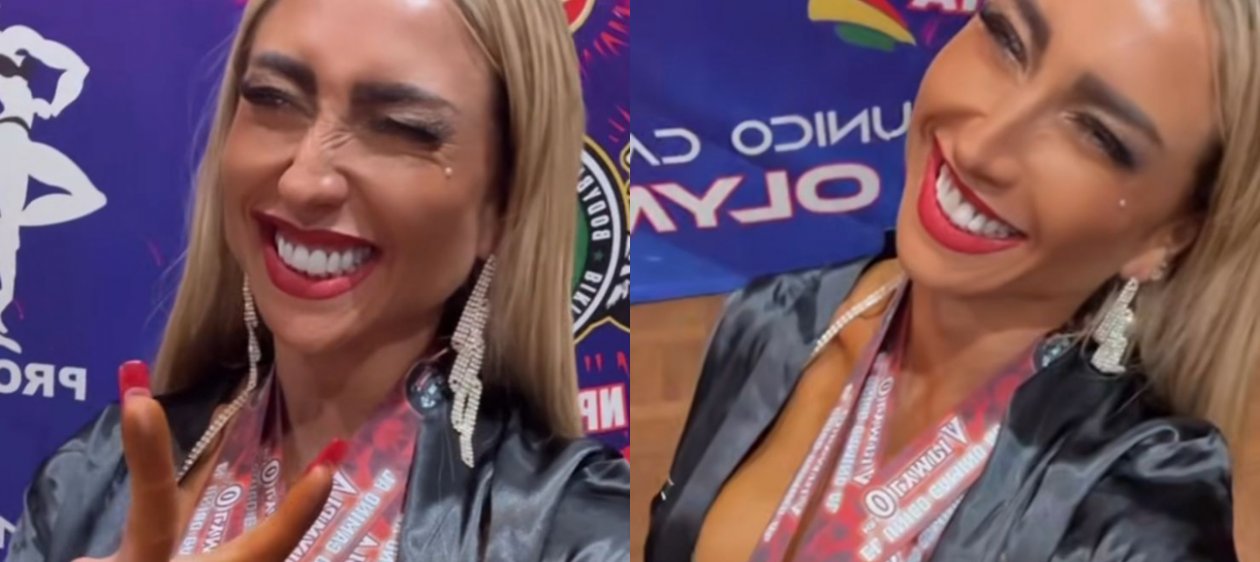 ¡Imparable! Luli gana nuevo torneo internacional de culturismo en Bolivia