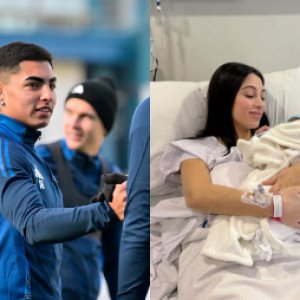 Jordhy Thompson y Camila Sepúlveda celebran la llegada de su primer hijo