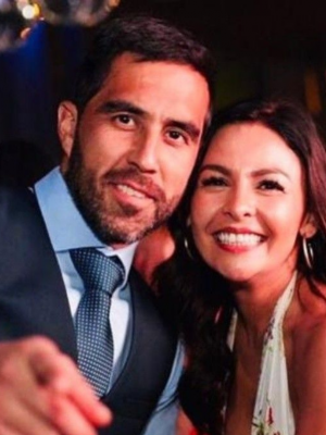 Crecen los rumores de quiebre entre Claudio Bravo y Carla Pardo