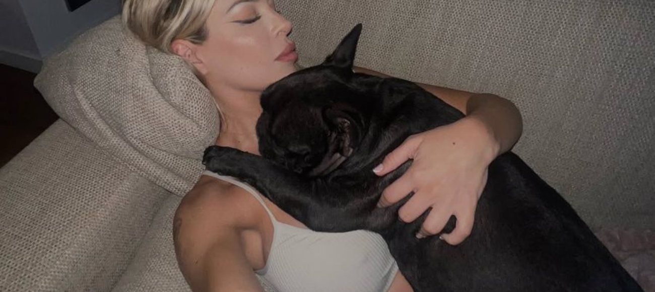 Oriana Marzoli se despidió de su perrito: 