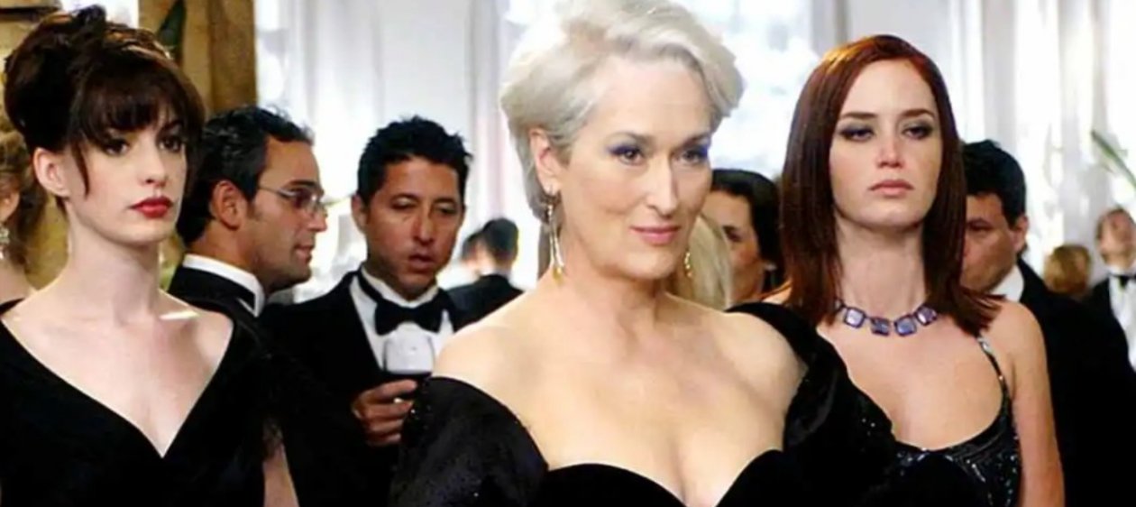 Revelan las primeras imágenes de Meryl Streep en el regreso de Miranda Prestley al cine
