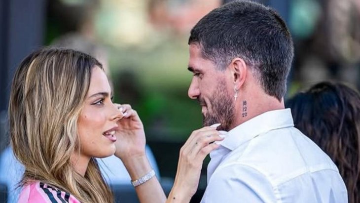 Tini Stoessel y Rodrigo De Paul confirman su reconciliación en el estadio de Inter Miami