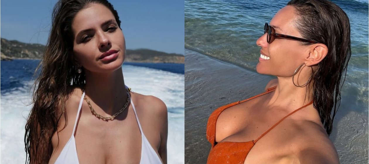 ¡De fiesta! Pampita es captada junto a ex pareja de China Suárez