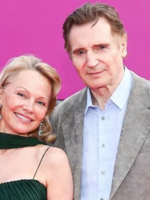 ¿Fue un engaño? Romance de Pamela Anderson y Liam Neeson era sólo marketing