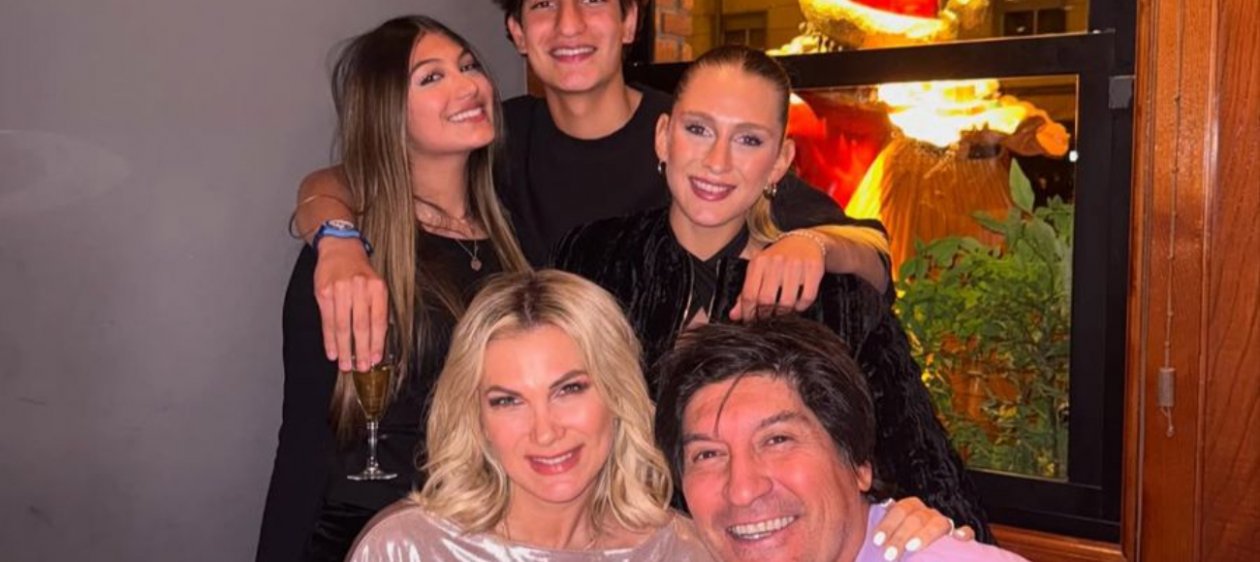 Iván Zamorano y María Alberó reaccionan a la llegada de su hija a la televisión