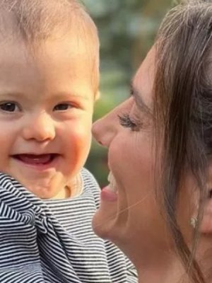 María Luisa Godoy comparte tierno video del primer día de jardín de su hijo Domingo