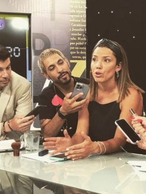Revelan inconcluso romance de animador con polémica panelista