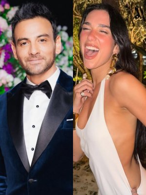 Gonzalo Ramírez fue sorprendido por Dua Lipa en pleno noticiero