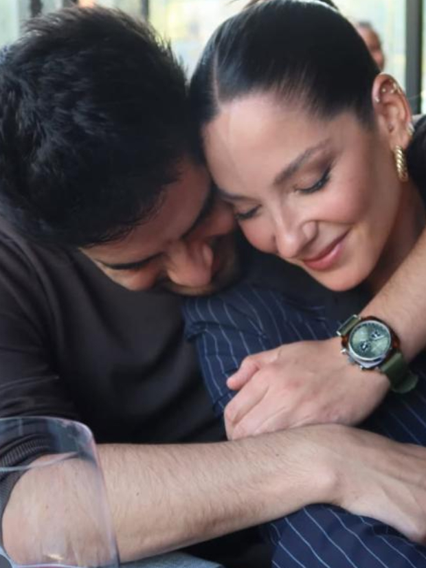 Kel Calderón entrega apoyo a su pareja tras el cierre de su restorán