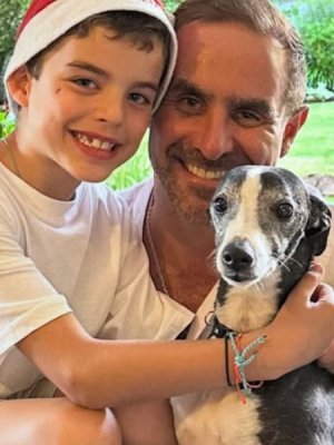 Cristián Arriagada celebró el cumpleaños 9 de su hijo con Javiera Suárez