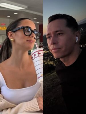 El gesto de Karol Lucero para acercarse a Fran Virgilio: 