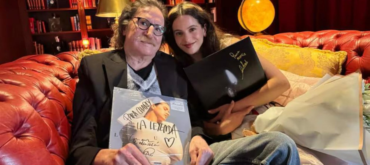 ¡Encuentro histórico! Rosalía visita a Charly García en Buenos Aires