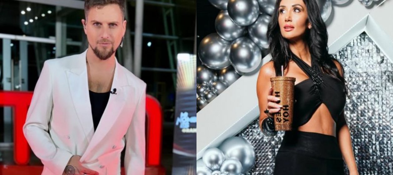 Así fue el reencuentro de JP Cretton y Pamela Díaz tras dos años sin verse