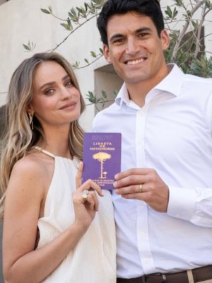 Esteban Grimalt y Trinidad De La Noi contrajeron matrimonio