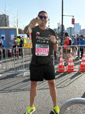 “Mi primera maratón, 42K”: el emocionante relato de Francisco Saavedra tras cumplir su meta