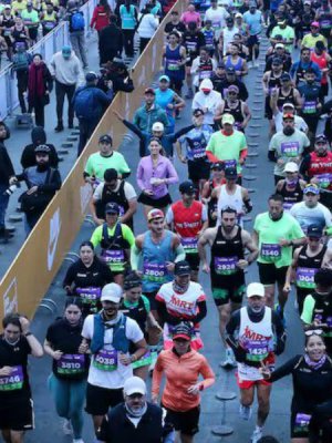 Estos son los famosos que participaron en el Maratón de Santiago 2026