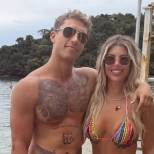 Coté López reacciona a antigua foto publicada por su expareja Lucas Lama