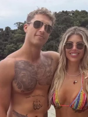 Coté López reacciona a antigua foto publicada por su expareja Lucas Lama