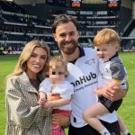 Ben Brereton y Kimberley Abott anuncian que serán padres por tercera vez