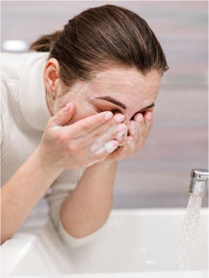 Piel grasa y tirantez después del lavado ¿Por qué una limpieza intensa puede irritar el rostro?